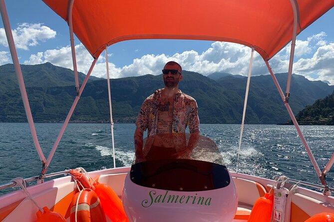 3 hours Boat Rental Lake Como - Swimming, towels, cooler bags: the best way to use your rental time
