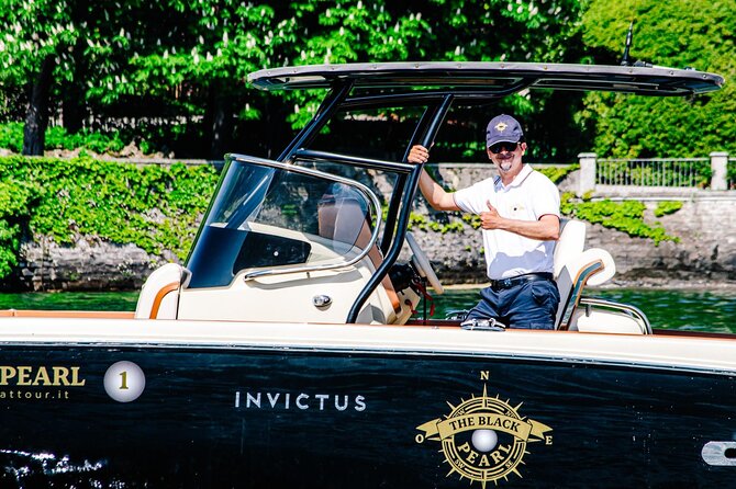 3H Guided Cruise Stop Bellagio Tender yacht Invictus 9 Pax - Villa del Balbianello and Gulf of Venus: Short Time, Big View Payoff