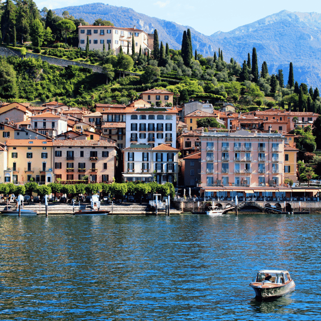 Bellagio: Shared Sunset Boat Tour with Prosecco Aperitif - The route: villas and villages you’ll see from the water