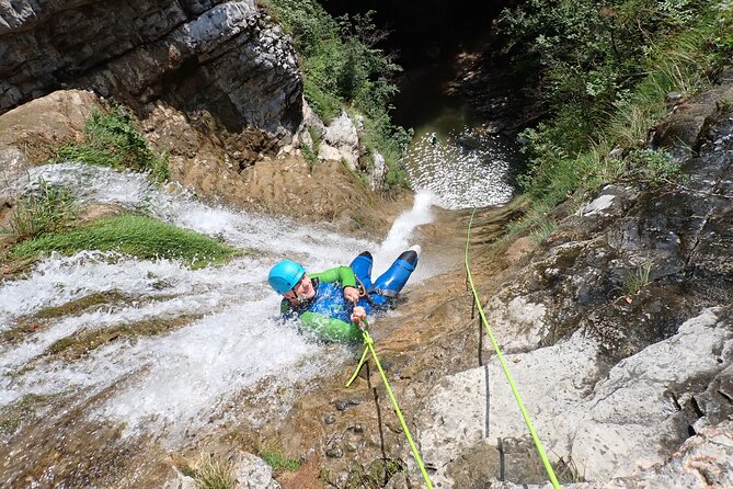Canyoning "Vione" - advanced Canyoningtour also for sportive beginner - From Tignale to Piovere di Tignale: The Start That Sets the Tone