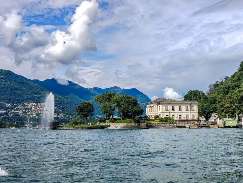 Como: Lake Como Shared Boat Tour - The Versace and Clooney effect: Villa Fontanelle and Villa Oleandra