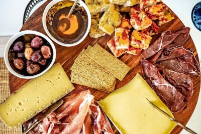 Cook on Lake Como with amazing views at our convent or terrace - What happens on arrival: prosecco and a starter platter