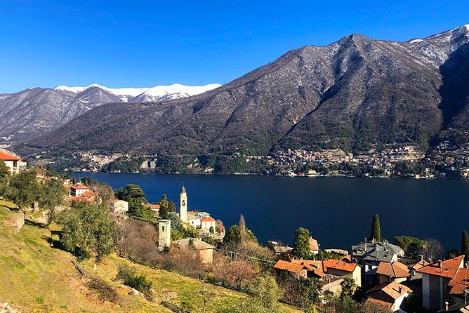 E-Bike Tour Lake Como and Swiss Vineyards - Route at a glance: Como → Cernobbio → Moltrasio → near Switzerland (Vacallo)