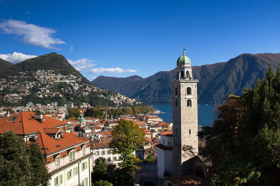 From Como: Bellagio, Como & Lugano Day Tour with Lake Cruise - Starting in Como: Piazza Volta, Piazza Cavour, and the Cathedral