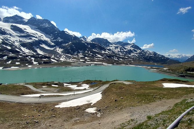 From Lake Como or Milan: Bernina Red Train Tour - St. Moritz at walking speed: calm breaks in a polished Alpine town