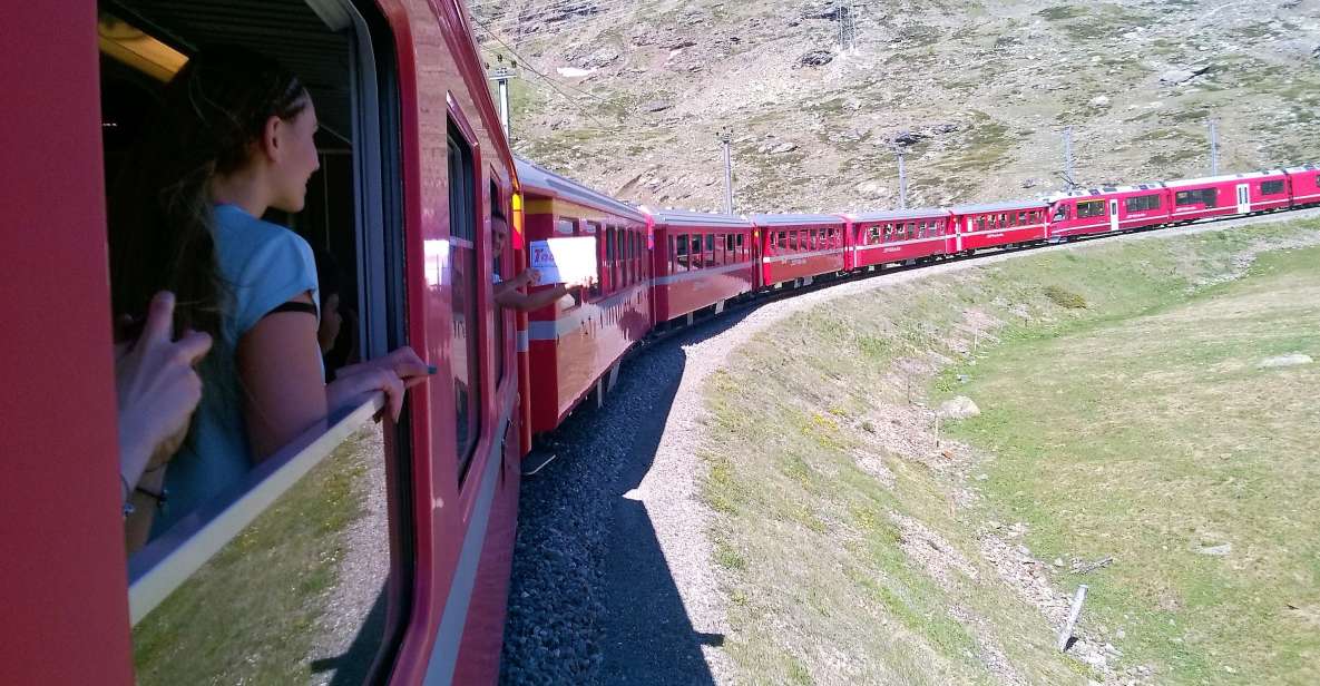 From Milan: Bernina Train, Swiss Alps & St. Moritz Day Trip - St. Moritz free time: luxury streets at 1,856 meters