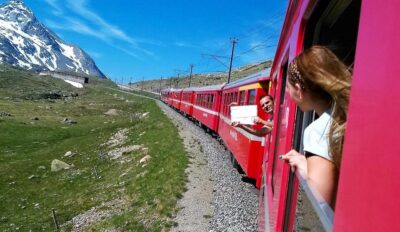 From Milan: Bernina Train, Swiss Alps & St. Moritz Day Trip - Milan to the Swiss Alps: coach comfort, Lake Como moments, and a coffee break