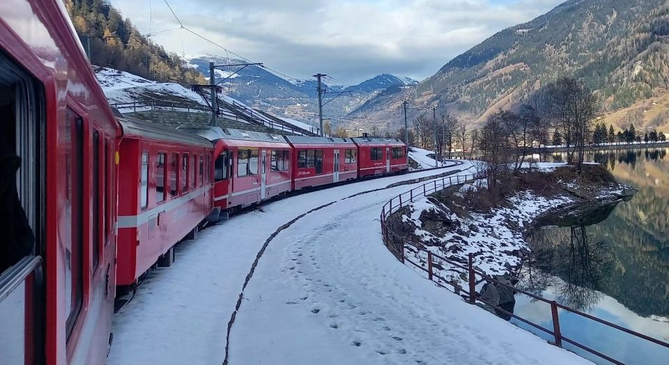 From Milan: Bernina Train, Swiss Alps & St. Moritz Day Trip - The mountain-route viewpoints: Maloja Pass, Ospizio Bernina, and Morteratsch