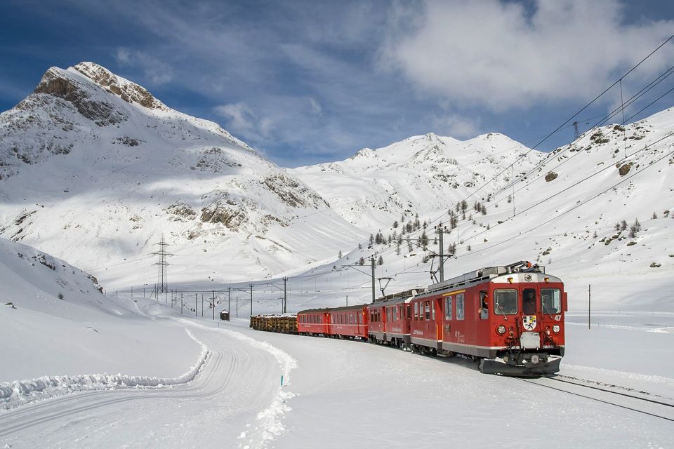 From Milan: Lake Como Cruise, St. Moritz & Bernina Red Train - A Milan day trip that actually works: coach, boat, and alpine rail