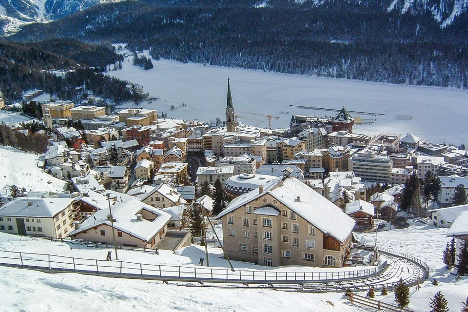 From Milan: Lake Como Cruise, St. Moritz & Bernina Red Train - The Maloja Pass drive: when you should sit for comfort and photos