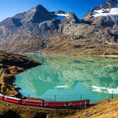 From Milan: Scenic Alps Day Trip with Bernina Train Ride - Lake Como + the road toward the Valtellina Valley