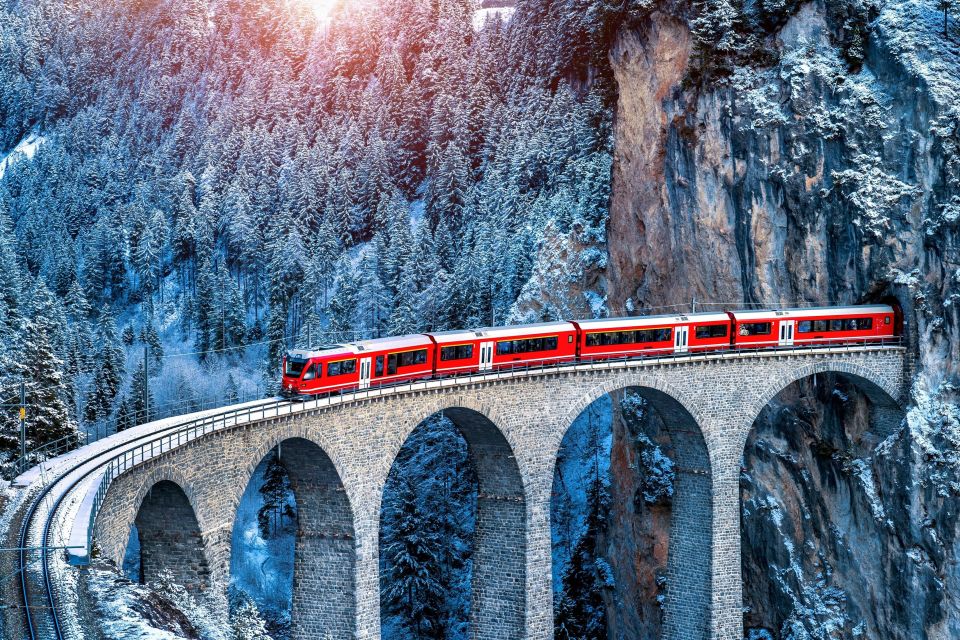From Milan: St Moritz & Alps Day Trip with Bernina Red Train - Tirano: medieval streets, market flavor, and quick cultural context