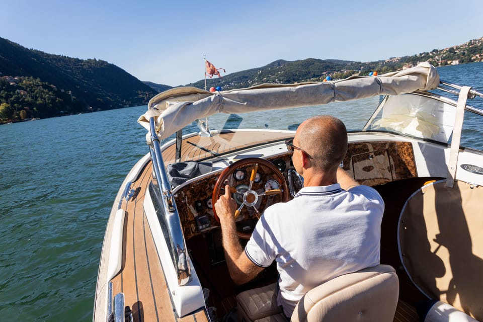 Lake Como: Exclusive Boat Tour - Villa route from Erba to Olmo: the shoreline sweep you’re paying for