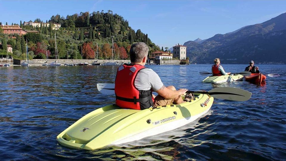 Lake Como: Small-Group Kayak Tour - From Pescallo Beach to the Bellagio Peninsula
