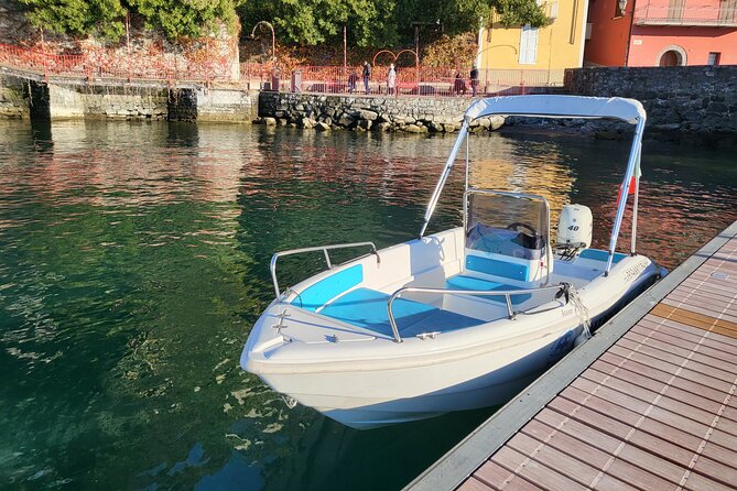 License Free Boat Rental 40hp - Lake Como - Swimming From the Boat: The Part That Turns a Cruise into a Memory