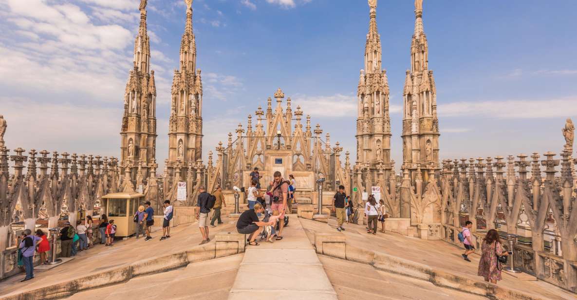 Milan: Cathedral Rooftop Tour - The terraces: where you spot the cathedral’s real details