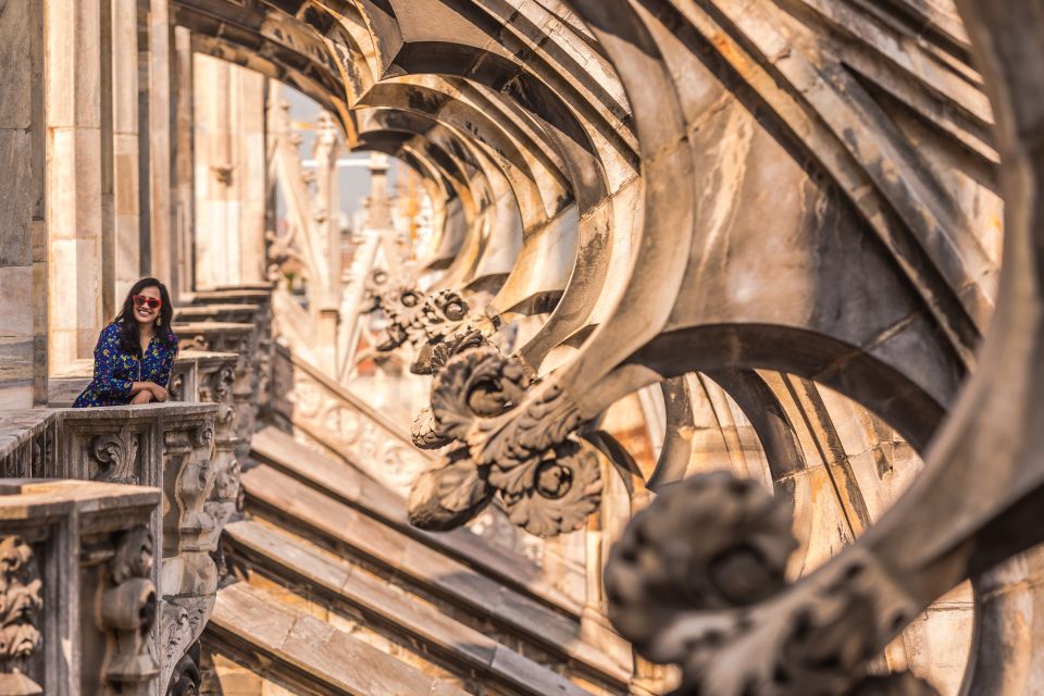 Milan: Cathedral Rooftop Tour - Views across Milan and toward the Italian Alps