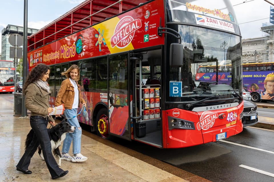 Milan: City Sightseeing Hop-On Hop-Off Bus with Audio Guide - Audio guide, Wi-Fi, and headset troubleshooting
