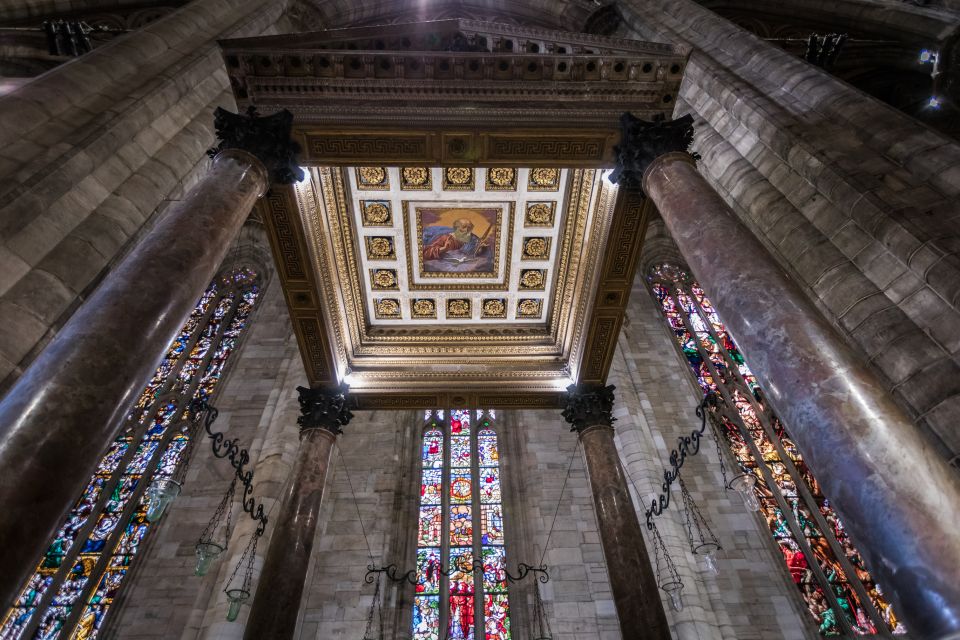 Milan Duomo Cathedral Tour - Inside the cathedral: stained glass, legends, and the zodiac clock trail