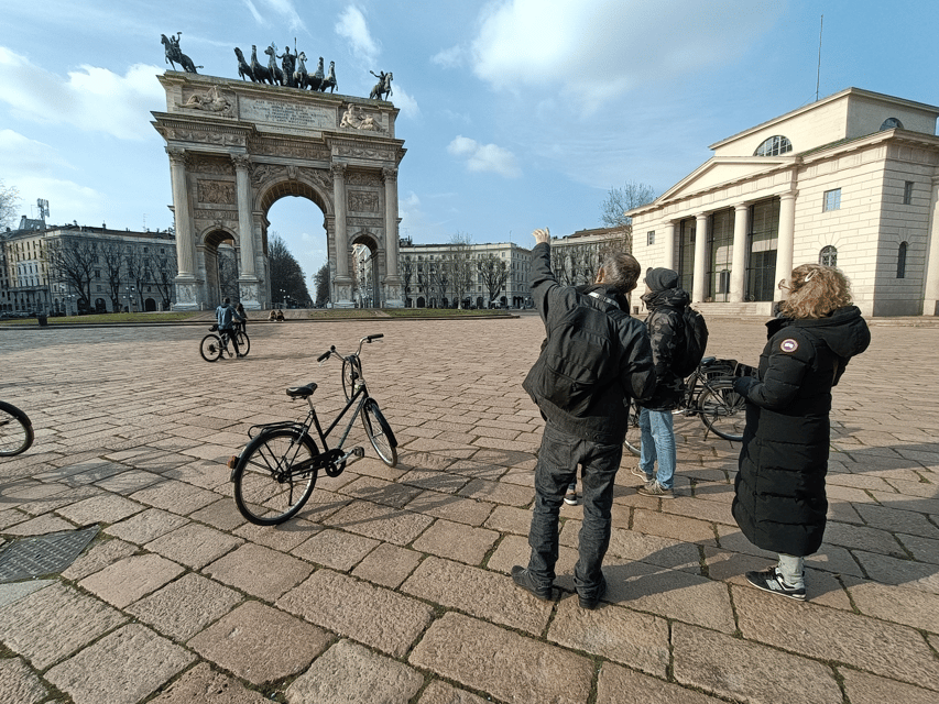 Milan: Guided Bike Tour - Sforza Castle: the art-and-history centerpiece with real access