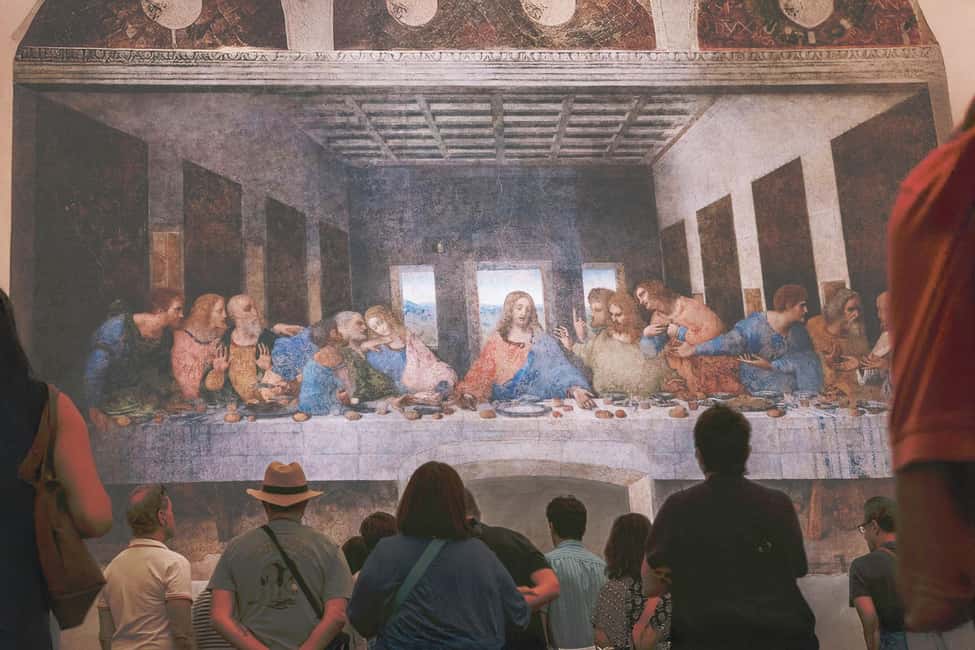 Milan: Guided Duomo, Last Supper and City Centre Tour - The Last Supper inside Santa Maria delle Grazie: what you should expect