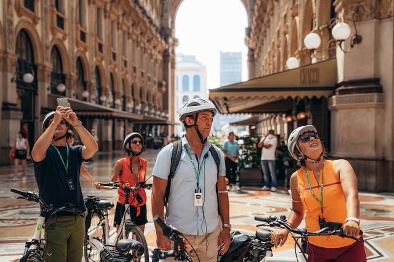 Milan: Highlights and Hidden Gems E-Bike Tour - Modern Milan by bike: Gae Aulenti and Vertical Wood