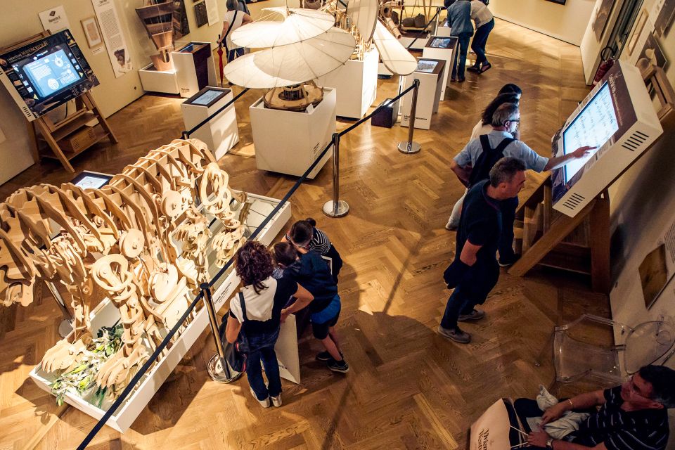 Milan: Leonardo3 The World of Leonardo Museum Entry Ticket - Bookshop perk: 10% off if you show your voucher