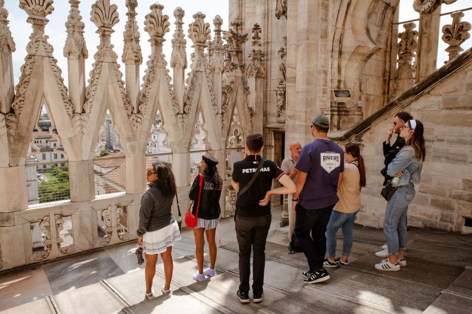 Milan: Priority Access Duomo and Rooftop Tour - Elevator up, stairs down: the comfort checklist you’ll want