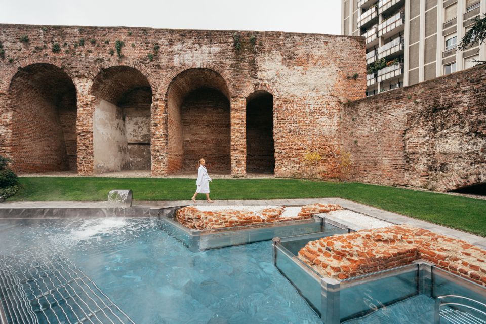 Milan: QC Termemilano Spa Admission Ticket - The Underwater Museum pool: why it’s more than a pretty pool