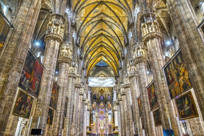 Milan Small Group: Duomo & Rooftop, Sforza Castle, Gelato Tasting - Terrazze del Duomo: elevator access and 360-degree payoff