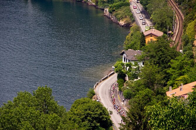 Small-Group Lake Como – Bellagio, Varenna & Hidden Waterfall - Menaggio from the water: using the boat cruise for real perspective