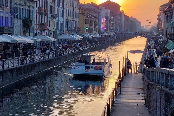 Sunset Navigli Boat Tour in Milan with Optional Aperitivo - Quick Highlights You’ll Care About