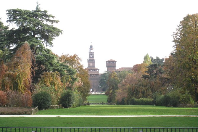 The Last Supper and Sforza Castle Tour - group tour - Sforza Castle exteriors: tower and courts without the museum pressure