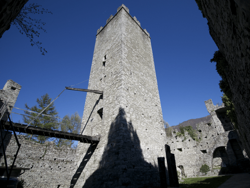 Varenna: Castello di Vezio Entry Ticket - What you’ll see upstairs: tower, garden paths, and lake views